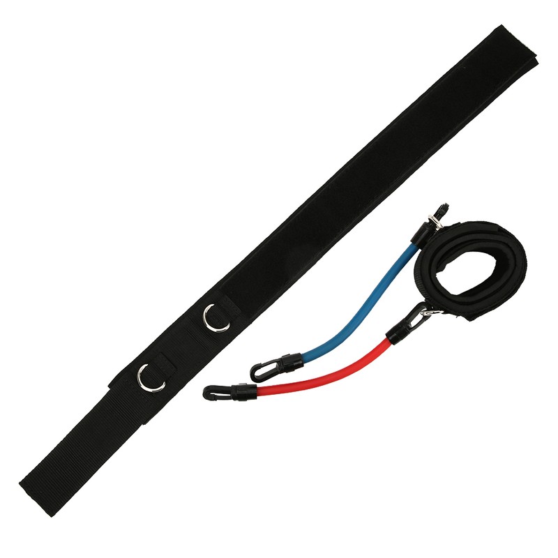 Latex Tube Anti-skid Adjustable Power Exercise Leg Strength Training Resistance