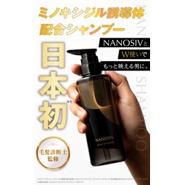 TOARUHI NANOSIV Scalp Shampoo (Minoxidil derived nanosib nano bubble shampoo/8.2 fl oz (260 ml), Scalp (Non-Silicone, Paraben Free, Additive-free), Unisex, Made in Japan