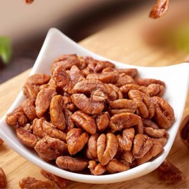 Mountain Walnut Kernels, Pecan Nuts, Nuts Kernels Cream-Flavored, Roasted Pecans Meats For Snack 山核桃仁 7oz 奶油味Shipping from California, U.S.