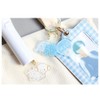 Tees Factory Sanrio Crevice 3 Charm Key Chain Blue &