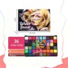 Kit Maquillaje 54 Colores Pintura Facial Base Agua Para Pint