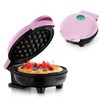 Mini Waffle Iron for Classic Waffle Maker, Small Waffle Maker