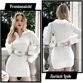 WHIPPY Wide Elastic Waist Belt Women's Waist Belt Vintage Stretch Belt with Silver Ring Clasp, E-silver