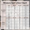 Women's Suits for Work Professional Womens Suits 2 Piece Set