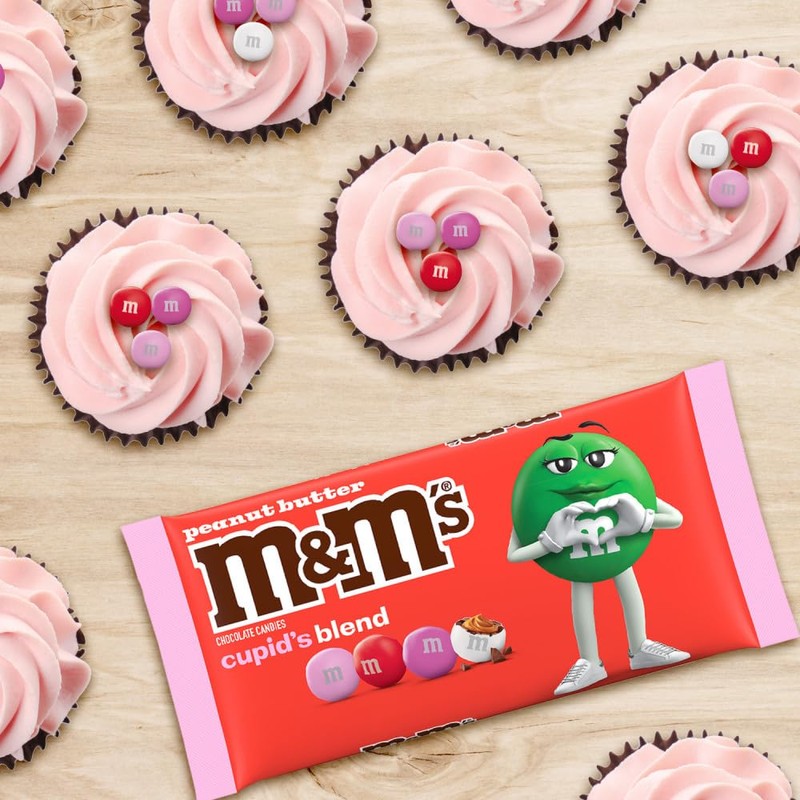 M&M'S Peanut Butter Milk Chocolate Cupid's Blend, 9.48 oz