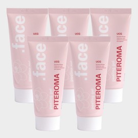 Piteroma Facial Exfoliation Peeling Gel Face Scrub Peeling, 5 pieces, 80ml / 피테로마 얼굴 각질제거 필링젤 페이스스크럽 필링, 5개, 80ml