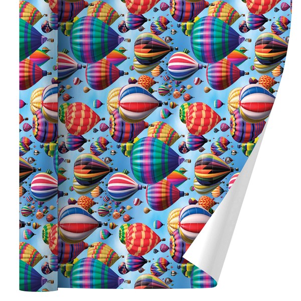 GRAPHICS & MORE Hot Air Balloons Pattern Gift Wrap Wrapping Paper Rolls