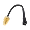 Motorcycle 2-Pin Water Temperature Meter Sensor Lines Measuring Cable M10
