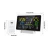 WIFI Weather Station Wireless Indoor Outdoor Hygrometer Thermometer Temperature Humidity