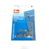 Prym 263844 Spring Hook and Eyes MS 1 Silver Brass