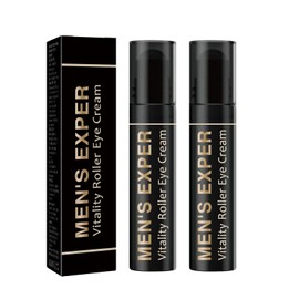 HASAIKA Herren Eye Cream Roller, Hydra Energetic Augenroller, Herren Under Eye Roller Serum, Augencreme gegen Augenringe für Augenringe und Schwellungen