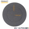 BYKITCHEN Dish Protectors Pads, Gray Dinner Plate Divider Pads, China