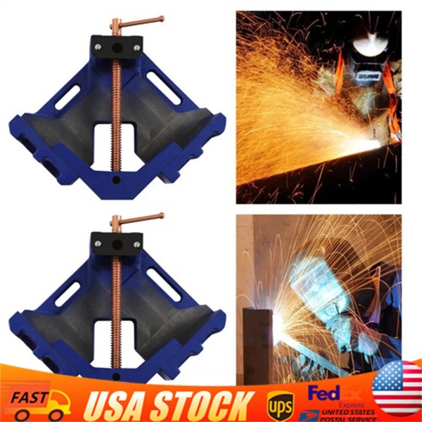 TBvechi 2 Pcs 4'' Jaw Welder Welding Molding 90° Angle