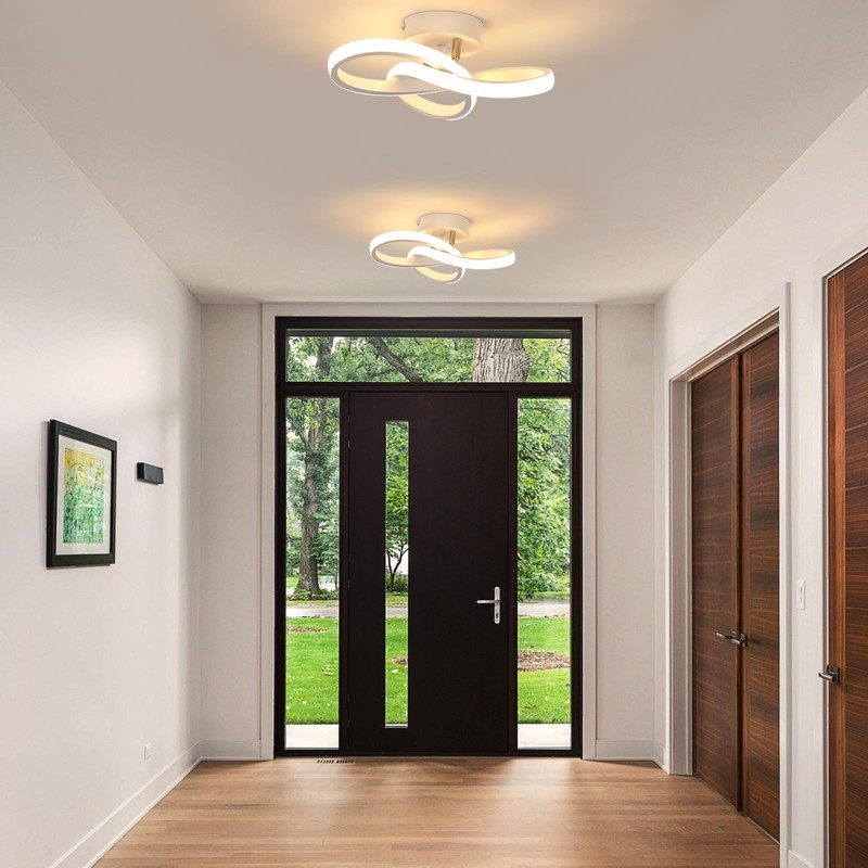 Comely LED Ceiling Light, 22 W, 2500 lm, Modern, Warm