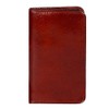 Scully Italian Leather Pocket Telephone/Address Book (Mahogany)