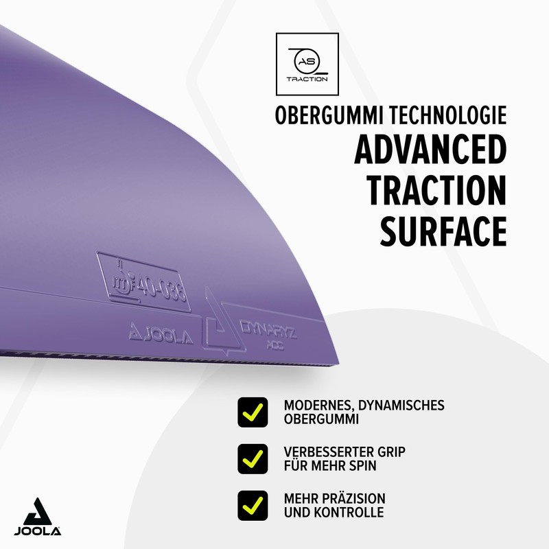 JOOLA Dynaryz ACC covering, purple, 2.3 mm