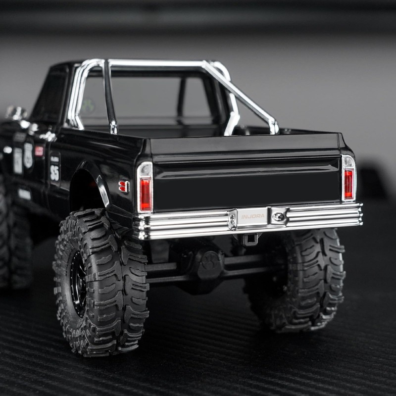 Aluminum Front Rear Bumper for 1/30 Axial SCX30 K10 (Chrome)