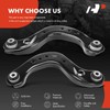 A-Premium 2 x Rear Upper Control Arm with Bushing, Compatible