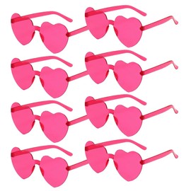 Sprinlot Heart Sunglasses Colourful Heart Party Glasses Heart Shaped Glasses Heart Shape 7