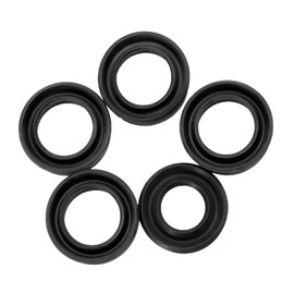 MACHSWON 50 Pcs Nitrile Rubber O-Rings 25mm OD 18mm ID 3.5mm Width Metric Sealing Washer Round O-Ring Gasket O Rings Seal Grommets Black