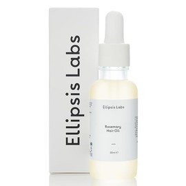 Rosemary Hair Oil by Ellipsis Labs – Vegan-Friendly Growth-Boosting Oil with Essential Oils for Hair Nourishment, Strengthening, Scalp Soothing, and Thicker, Healthier Hair, 30ml