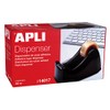 APLI Ribbon Holder, Metal, Black, 33m