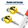 CARPJZ 10Pcs Electronic Bite Alarms, Sound Alert Rod Tip Indicators