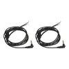 2Pcs Earphone Repair Cable Oxygen Free Copper 3.5mm Lossless 1.2m