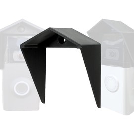 RingDoorbell Rain Cover for 1st and 2nd Generation, Doorbell 2, 3, 3+ Plus, 4, Eufy 2K, Bellview & More Slim Design, Weather Shield