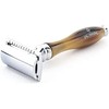 Men's Double Edge Razor Synthetic Hair Shaving Brush Stand and