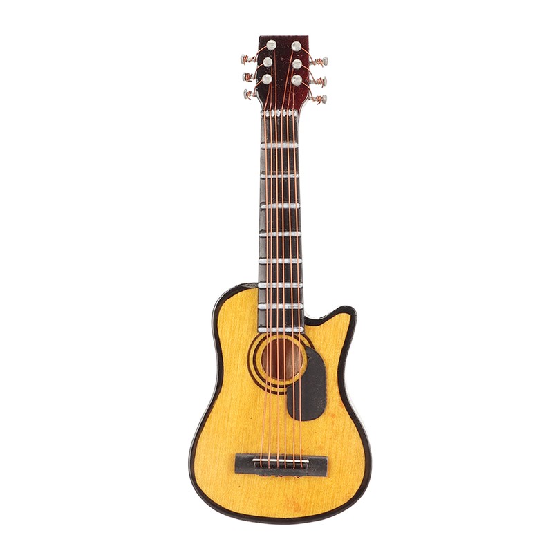 Miniature Guitar Replica Refrigerator Magnet Resin Mini Musical Instrument Fridge