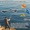 JINOHNAMILL 63mm Black Fishing Spinning Reel Handle Replacement for Shimano
