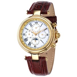 BERNY Automatic Watch for Men Mechanical Self-Winding Watch 3ATM Waterproof Multifunctional Dial Super Luminous Fashion Watches, gold, Automatic mechanical watch