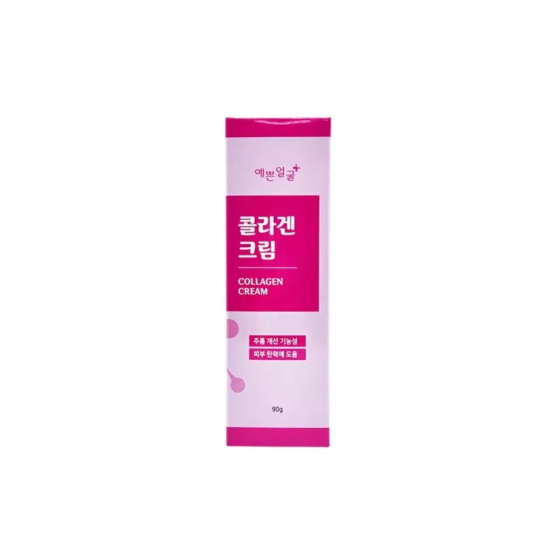 Pretty Face 예쁜얼굴 콜라겐크림 90g 주름개선 피부탄력 기능성 크림 1개