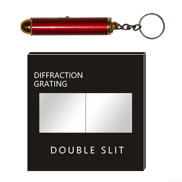 Precision Glass Diffraction Grating for Single and Double Slit Experiments,