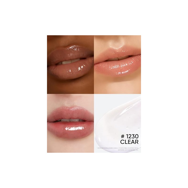 SKINTIFIC Lip Gloss Labial Tinted con Polipéptidos y Escualano Serum