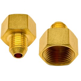Adapter Thread Reducing Connector - High Pressure Coupling Female AG - Brass/Stainless Steel - 1/8" 1/4" 1/2" 3/4" M14 M18 M21 M22 TR22 - Accessories for Hydraulic Pneumatics