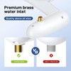 GAOMON Bidet Toilet Seat Attachment - Self-Cleaning, Dual Nozzle, Non-Electric
