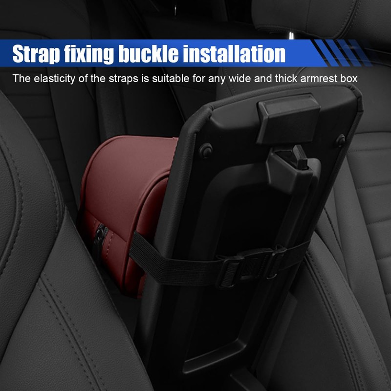 GAOLAOSY Large Car Tissue Holder for 300 Standard Tissues, PU