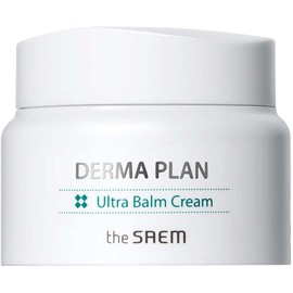 The SAEM Derma Plan Ultra Balm Cream 60 ml – Ceramida y manteca de karité crema facial hidratante y calmante, vegana e hipoalergénica para el cuidado de la piel