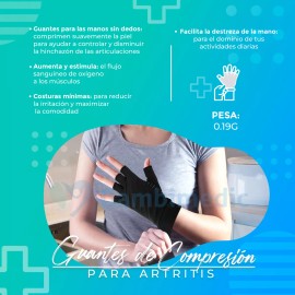 Body Secret Guantes Compresión Para Artritis Mejor Circulación Cómodo