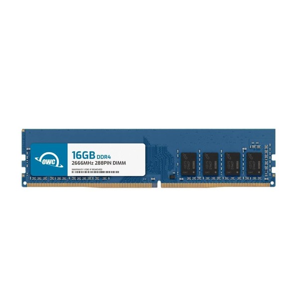 OWC 16GB DDR4 2666MHz PC4-21300 CL19 1.2V 288-Pin Non-ECC UDIMM