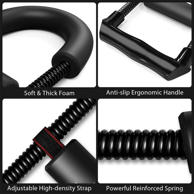 Adjustable Tension Forearm & Wrist Strengthener - For Beginners &