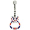 Guitar Bottle Opener Fridge Magnet Union Jack Flag Souvenir Gift