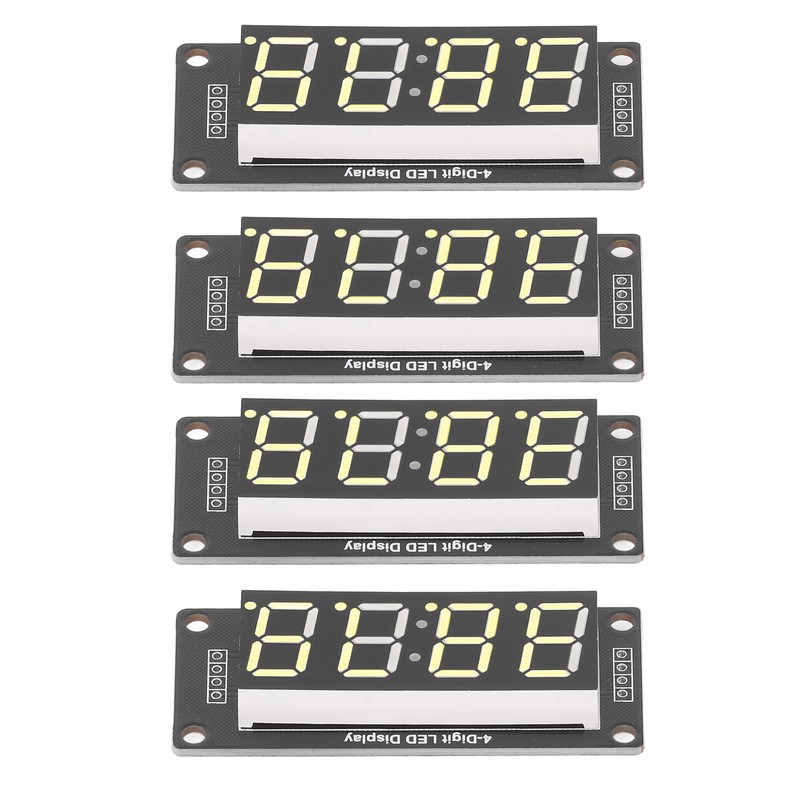 4 Set 4 Digit Digital Tube LED Display Board 7