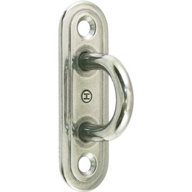 Himejiya PD-6 Stainless Steel Pad Eye #6 (Nominal 0.2 inches (6 mm)