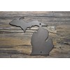 LewisMetalWorkl Michigan State outline metal wall hanging art sign