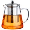 PARACITY Glass Teapot Stovetop 18.6 OZ, Borosilicate Clear Tea Kettle