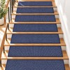 Non-Slip Stair Treads for Indoor Steps – Washable Imitation Linen