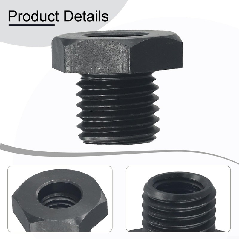 Wood Lathe Chuck Adapter, M18X2.5 to 1-8TPI, Headstock Spindle Adapter,